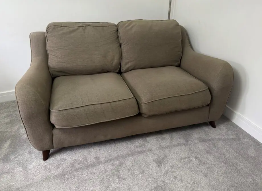 Furniture Village 3 piece set - Corner Sofa, Two seat sofa and Footstall