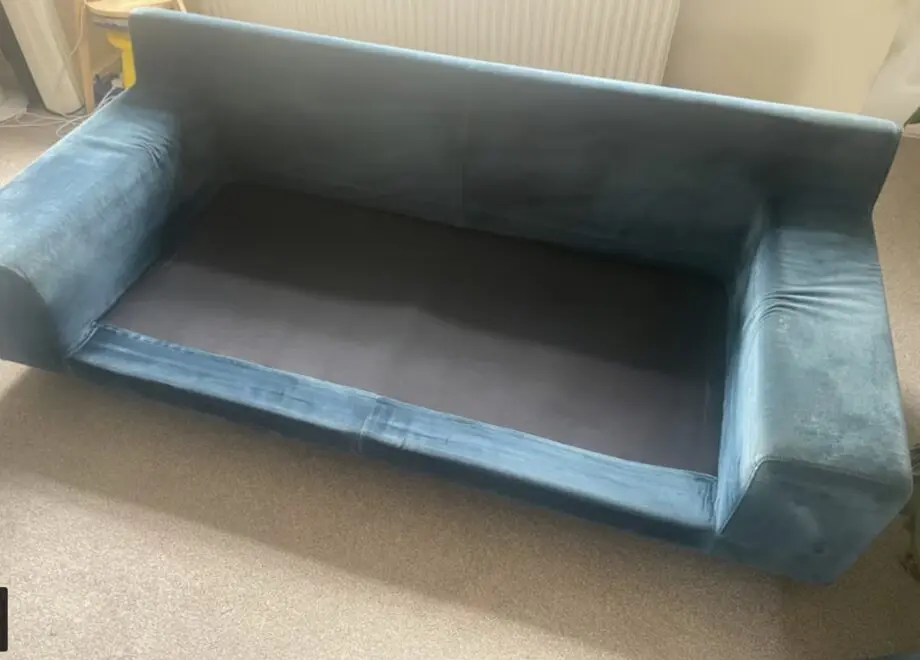 Habitat Hendricks Teal 3 Seater Sofa