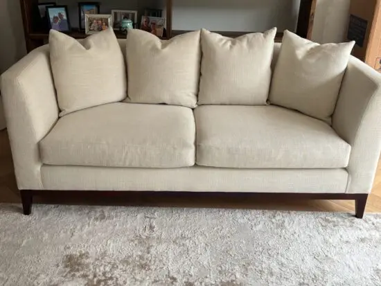 The Sofa and Chair Company's Linnell cream sofa