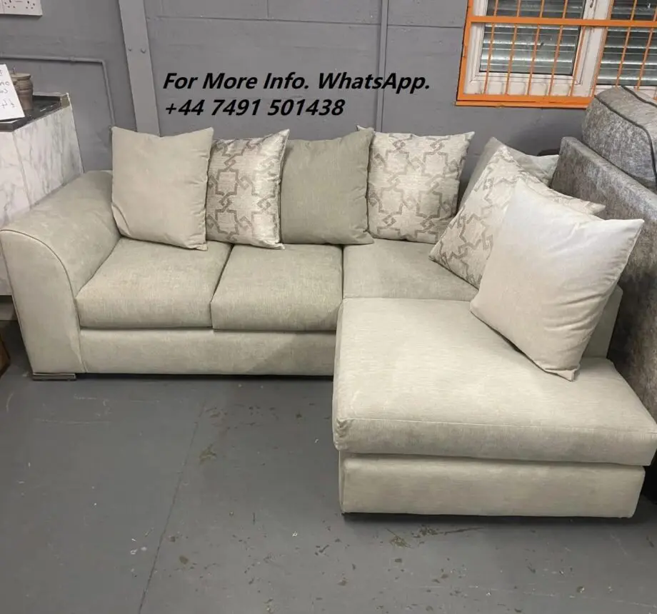 4x Settee L Shaped Corner Sofa For Sale
