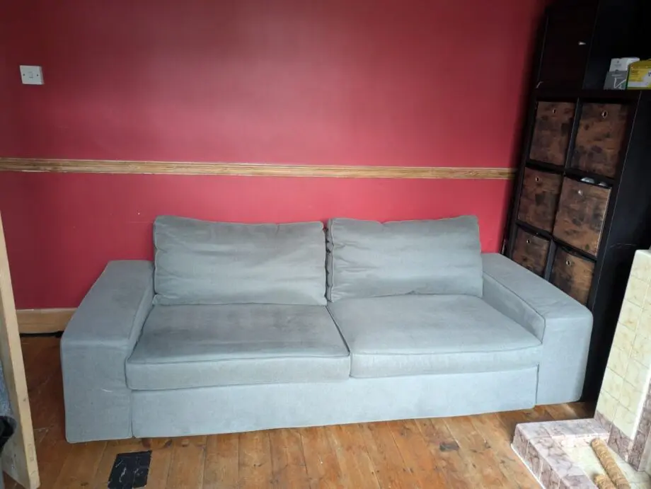 Ikea Kivik 3-seat sofa, Tibbleby beige/grey