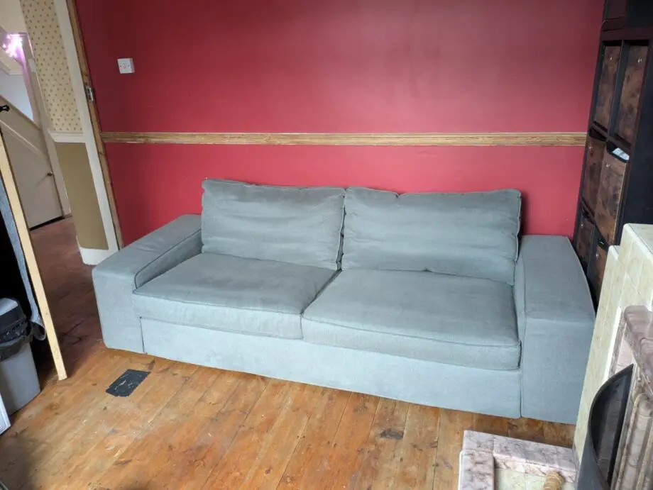 Ikea Kivik 3-seat sofa, Tibbleby beige/grey
