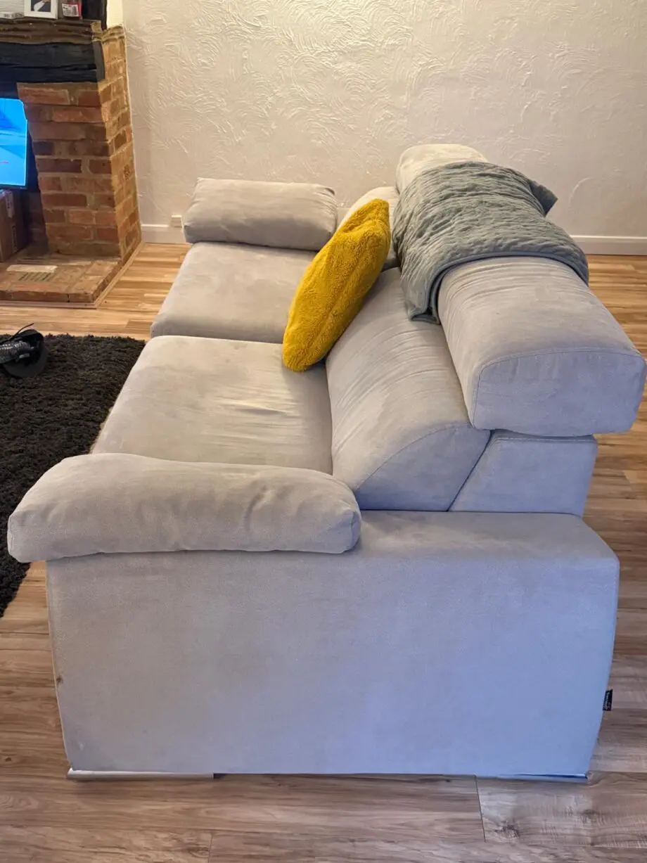 Rosana Garrido Tapizados 2x 3 seater Grey sofas