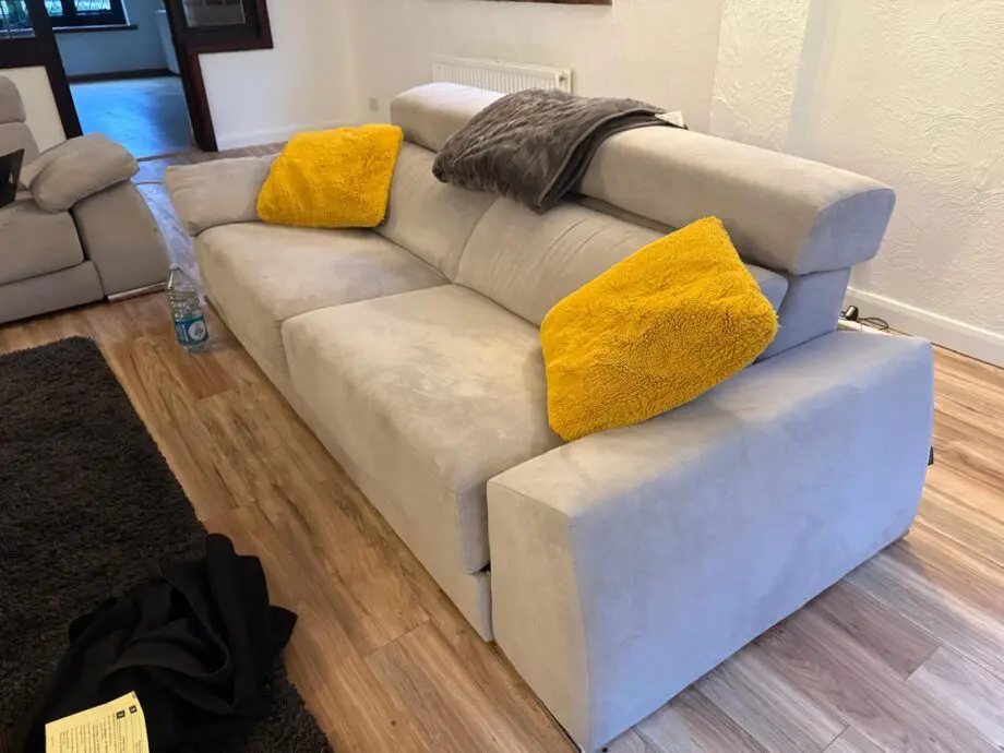 Rosana Garrido Tapizados 2x 3 seater Grey sofas