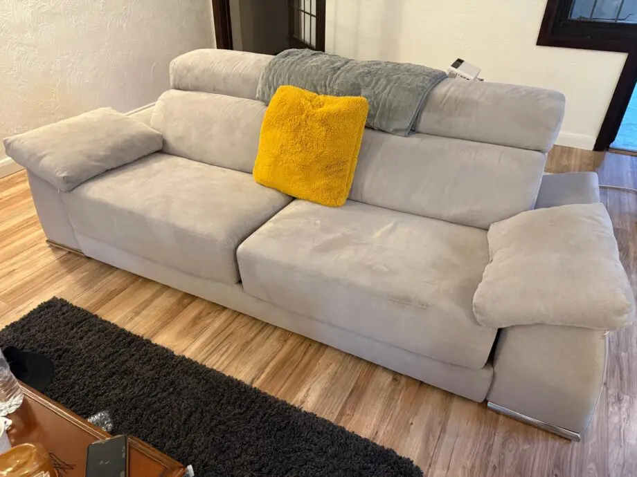 Rosana Garrido Tapizados 2x 3 seater Grey sofas