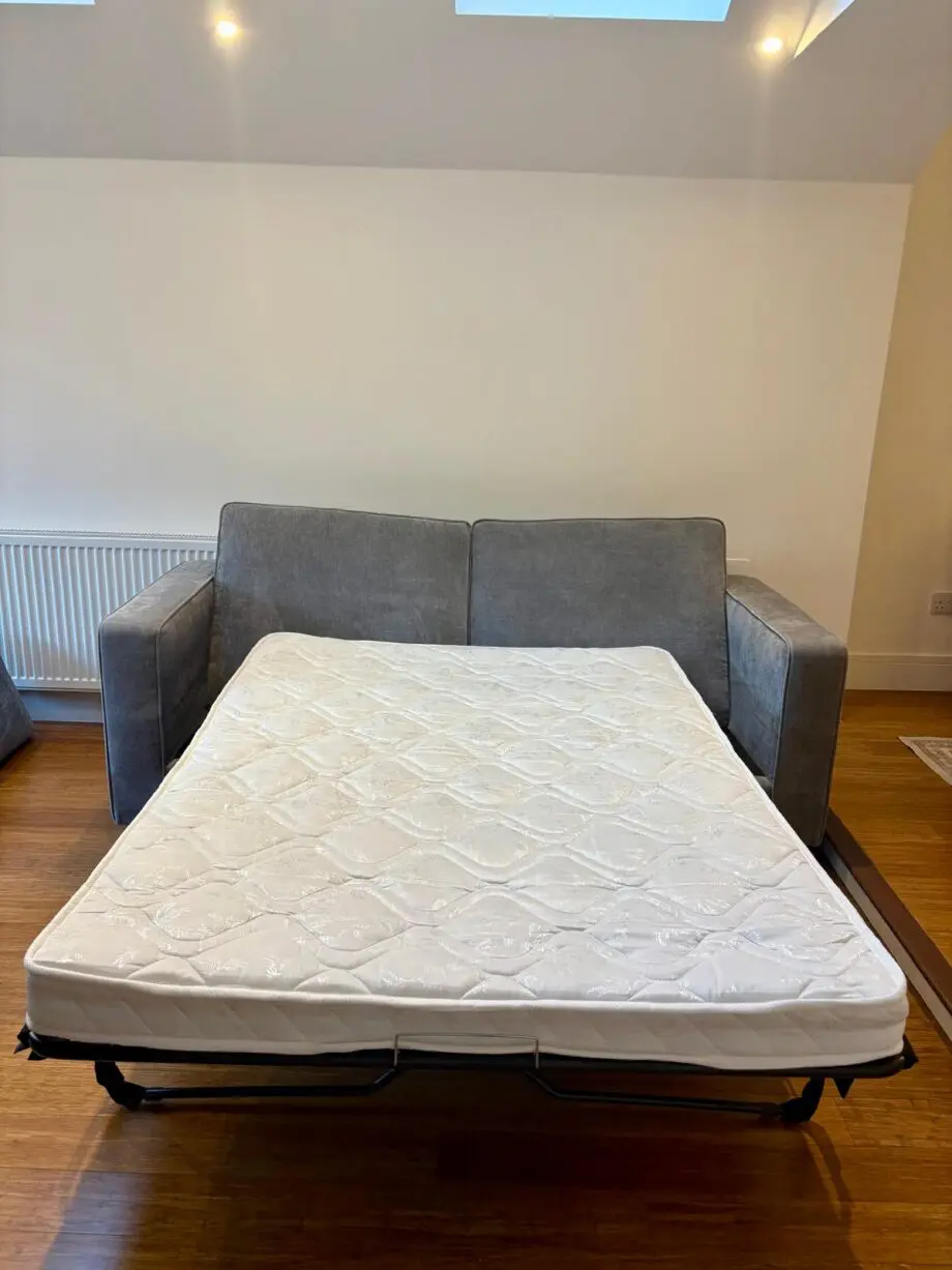 DUSK Sofa Bed Grey (2.5 seater) - Excellent condition