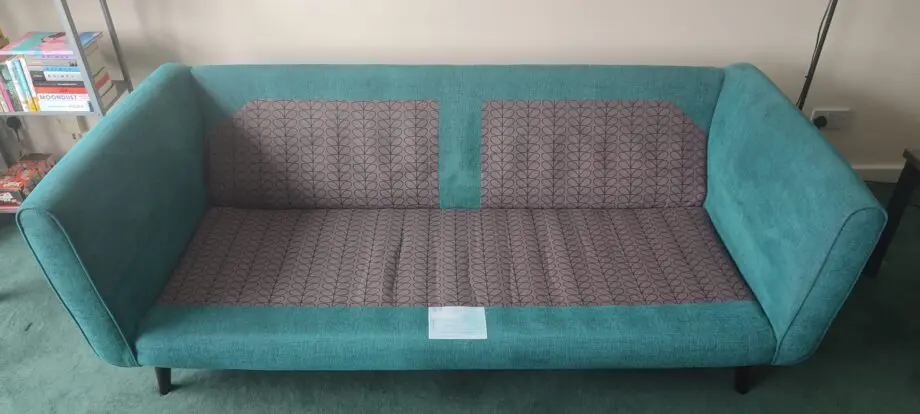 Barker & Stonehouse 3-Seater Sofa - Teal - Model Ivy by Orla Kiely