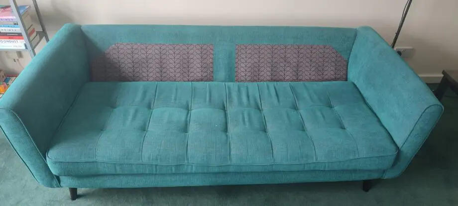 Barker & Stonehouse 3-Seater Sofa - Teal - Model Ivy by Orla Kiely