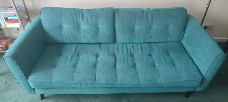 Barker & Stonehouse 3-Seater Sofa - Teal - Model Ivy by Orla Kiely