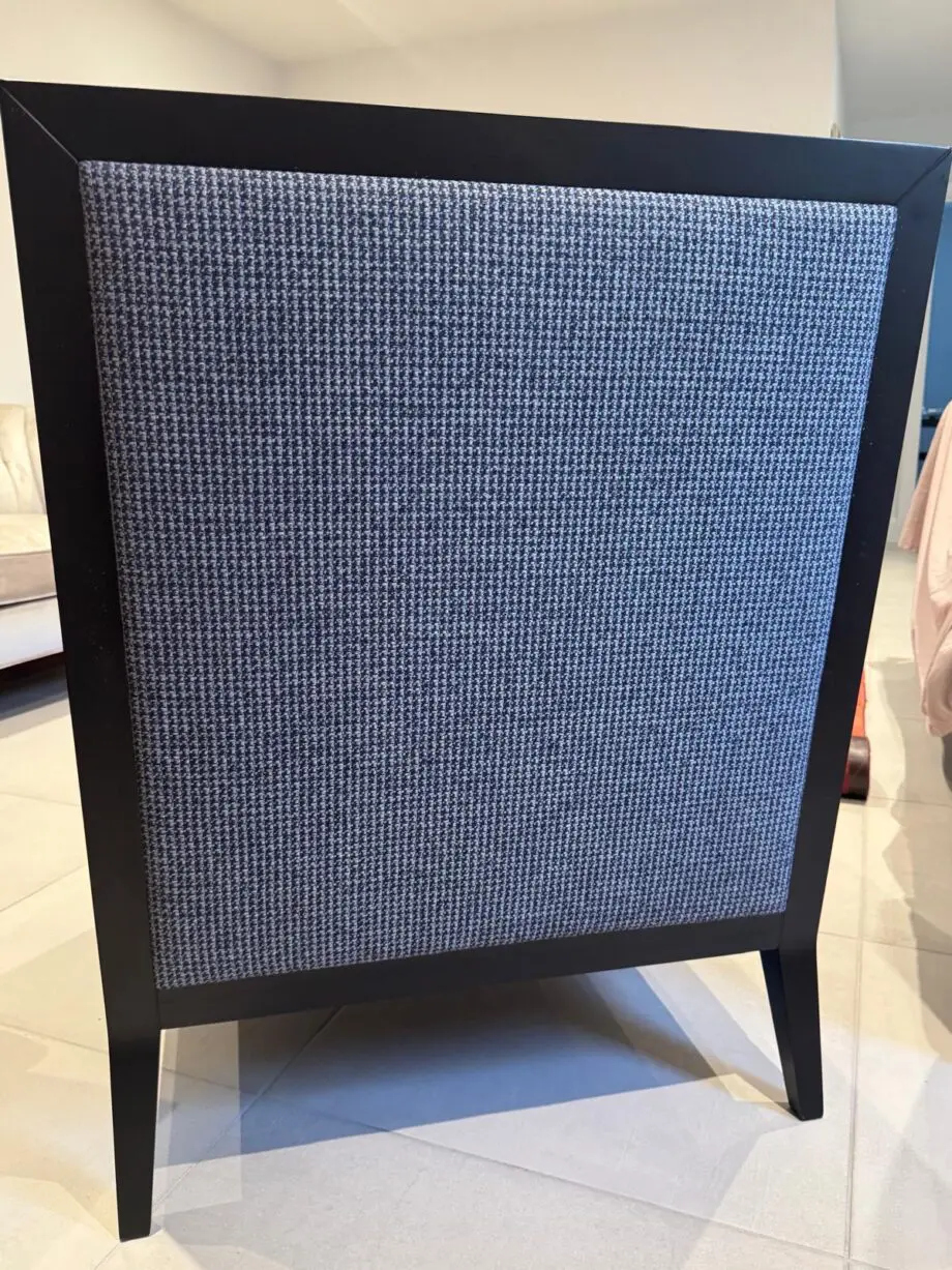 Bradley Accent Chairs in Blue (Velvet)