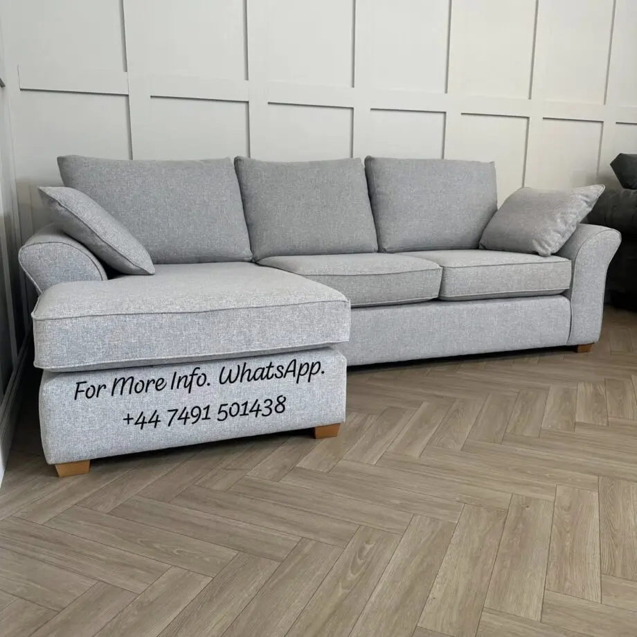 Next Grey Corner Sofa For Sale Now