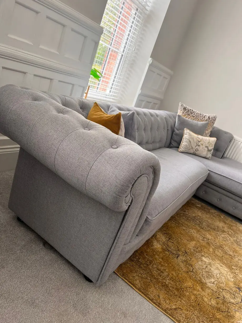 Made Grey corner sofa
