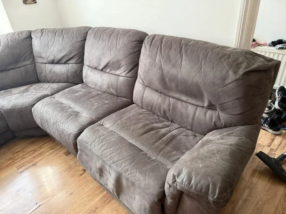 DFS GREY CORNER SOFA Recliner