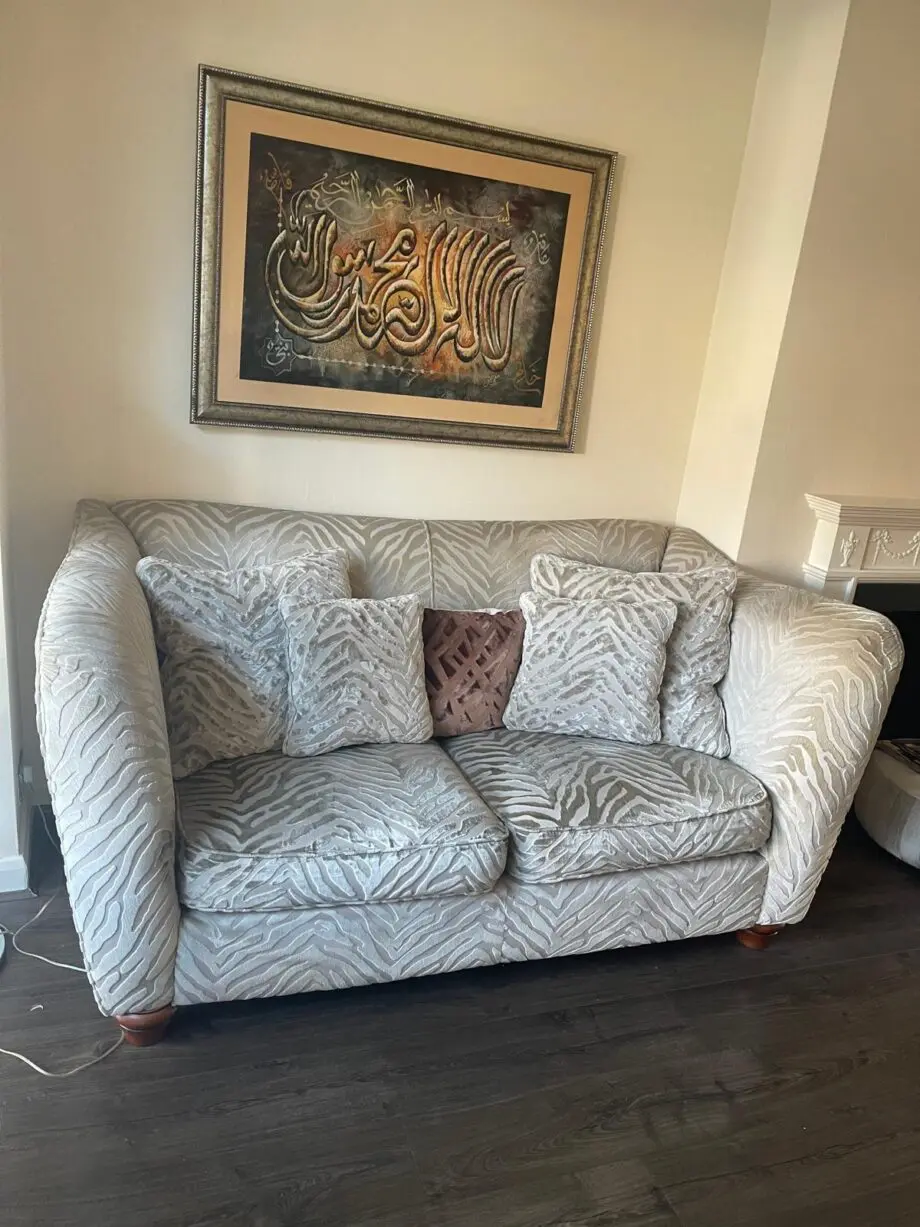 2 and 3 seater set from Furniture Village