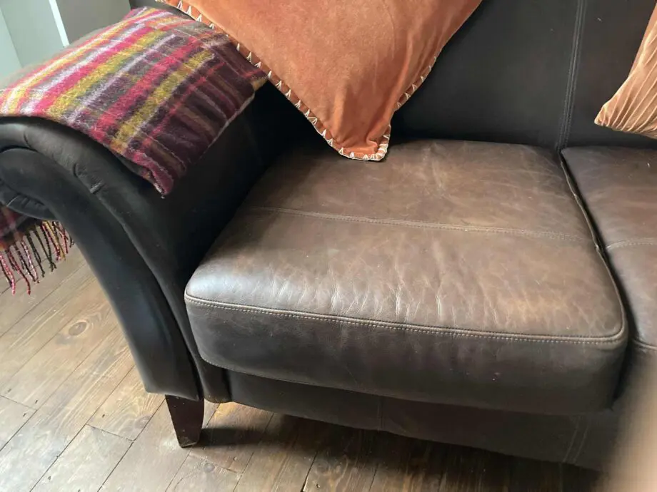 Leather sofas