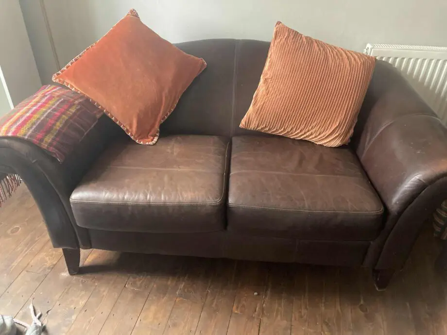 Leather sofas