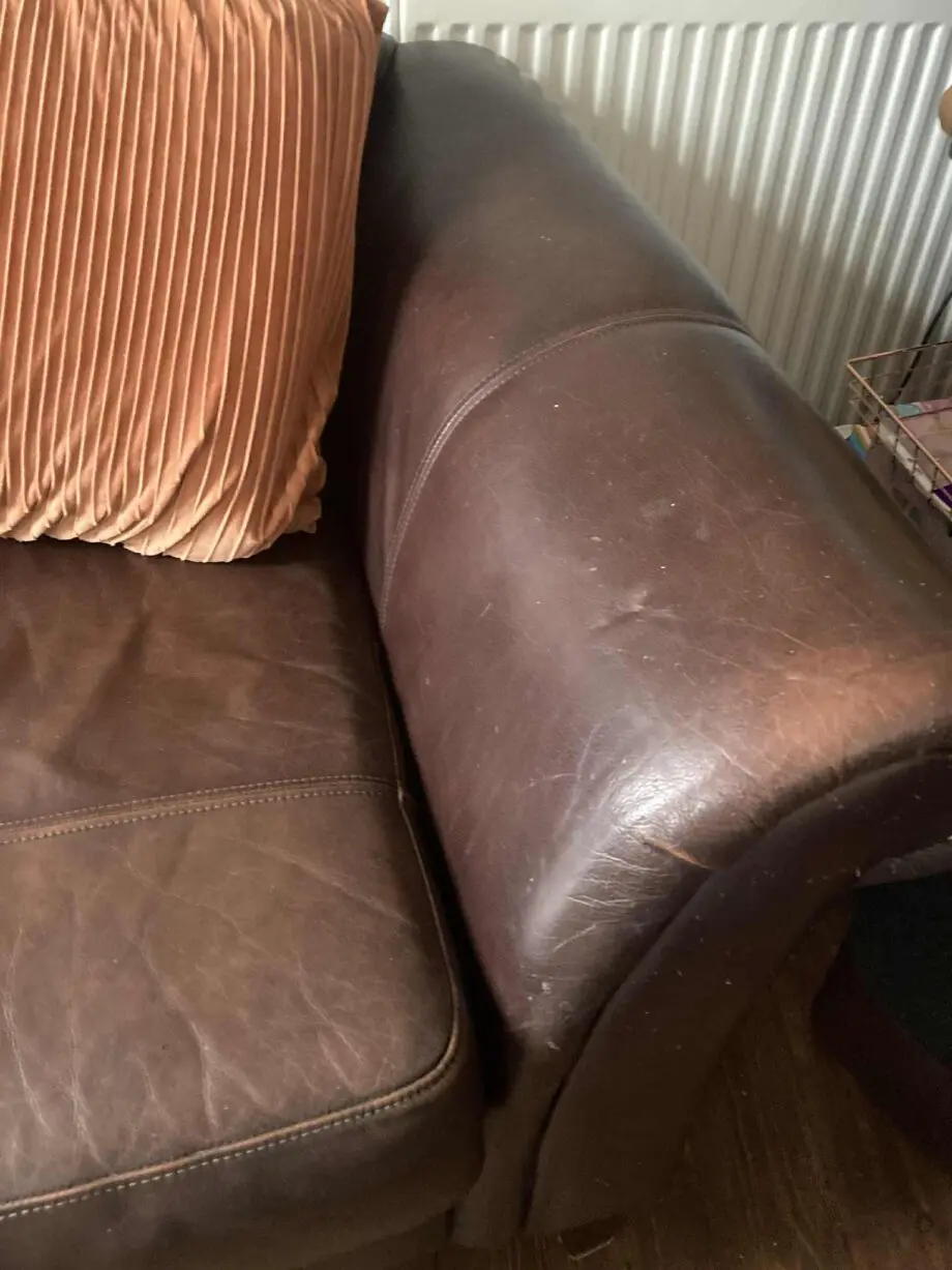 Leather sofas