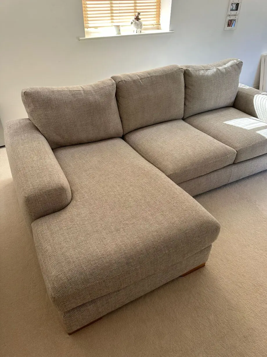 Next sofa - large, silver grey