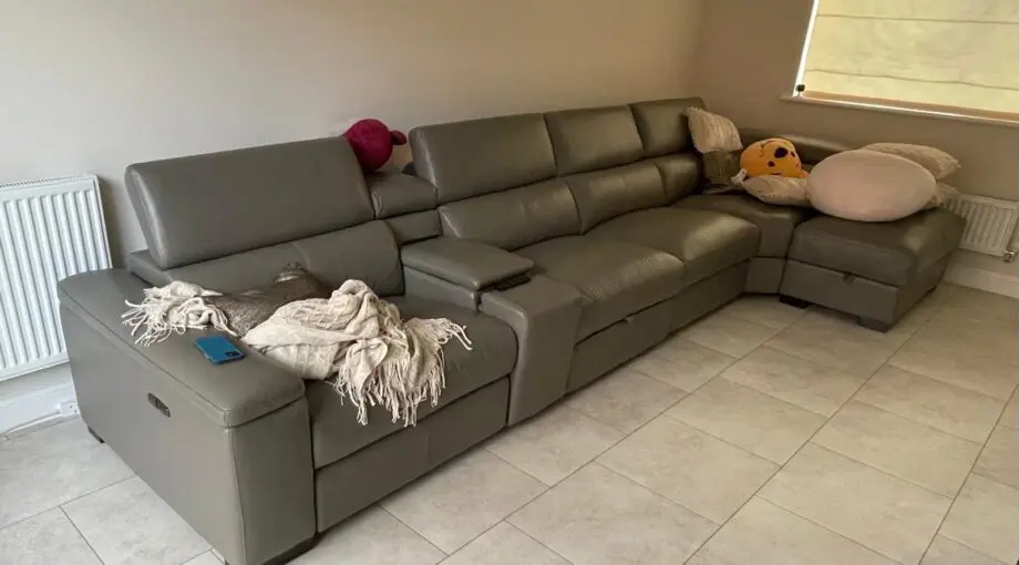 Hike sofa in the DFS Storeaway range (leather)