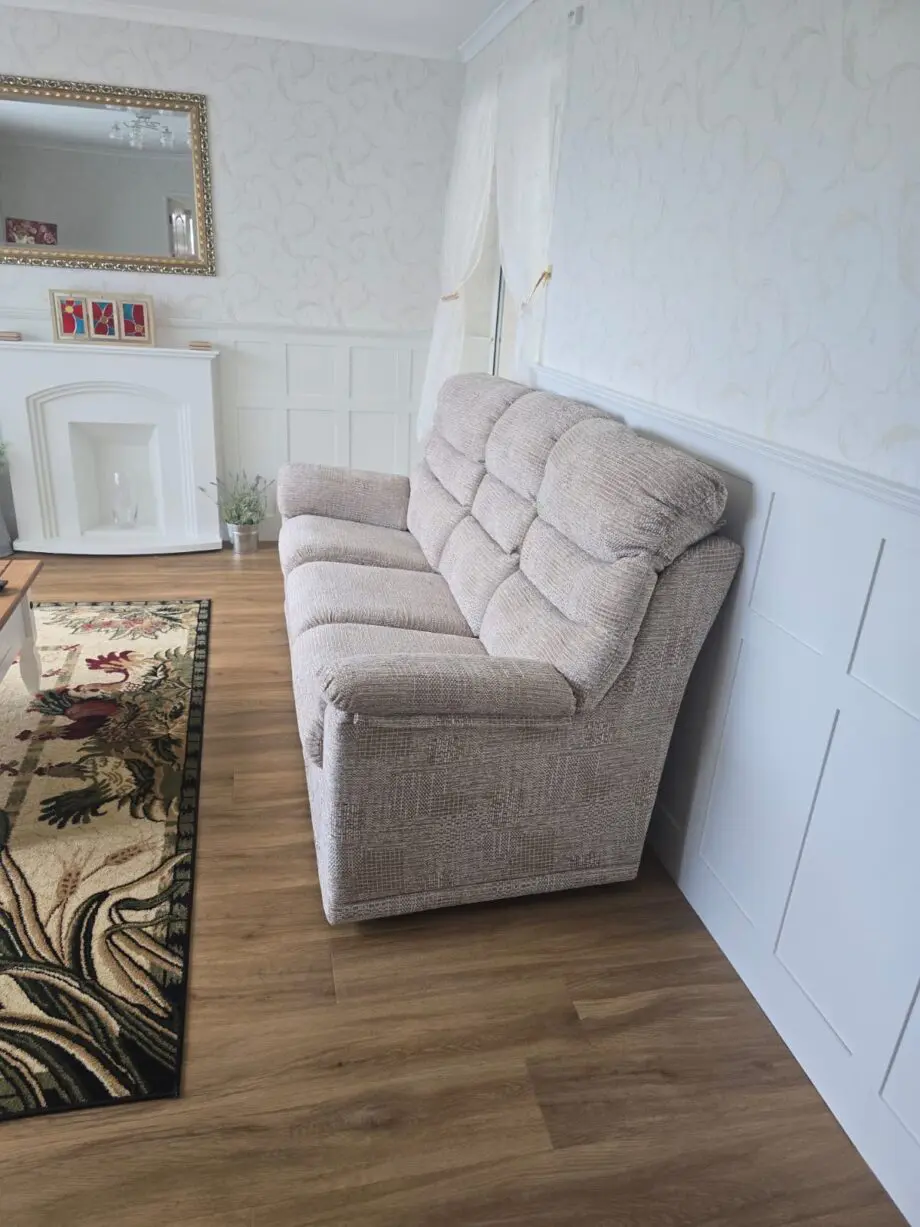 G Plan Malvern 3 seater sofa (3 cushion) colour is Hascombe sand
