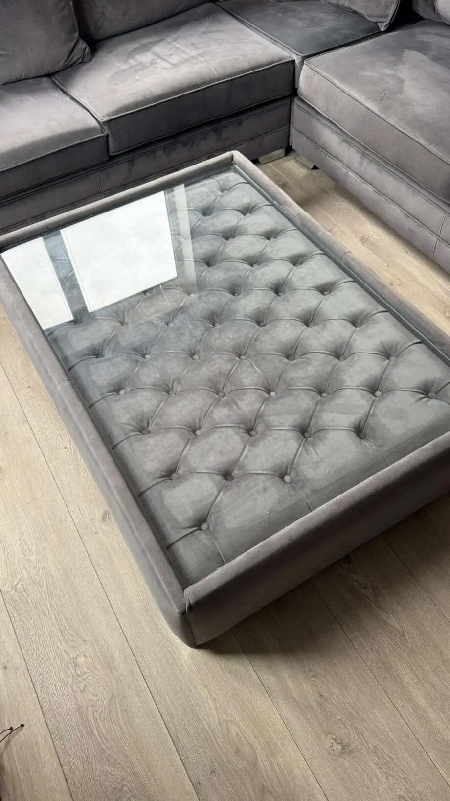 Large L shaped sofa