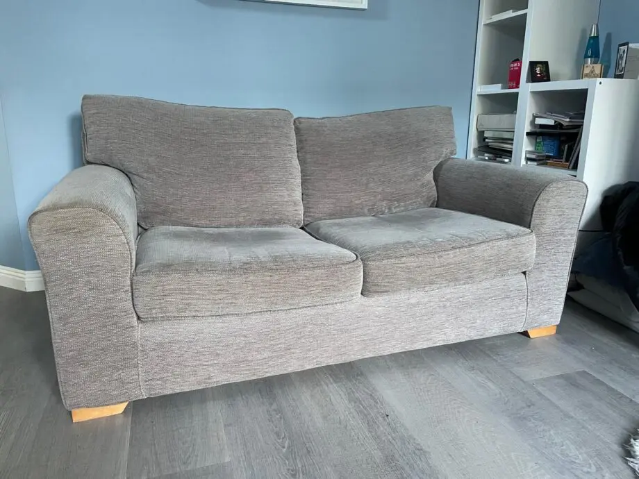NEXT 3 piece suite - sofa, sofabed and storage footstool.