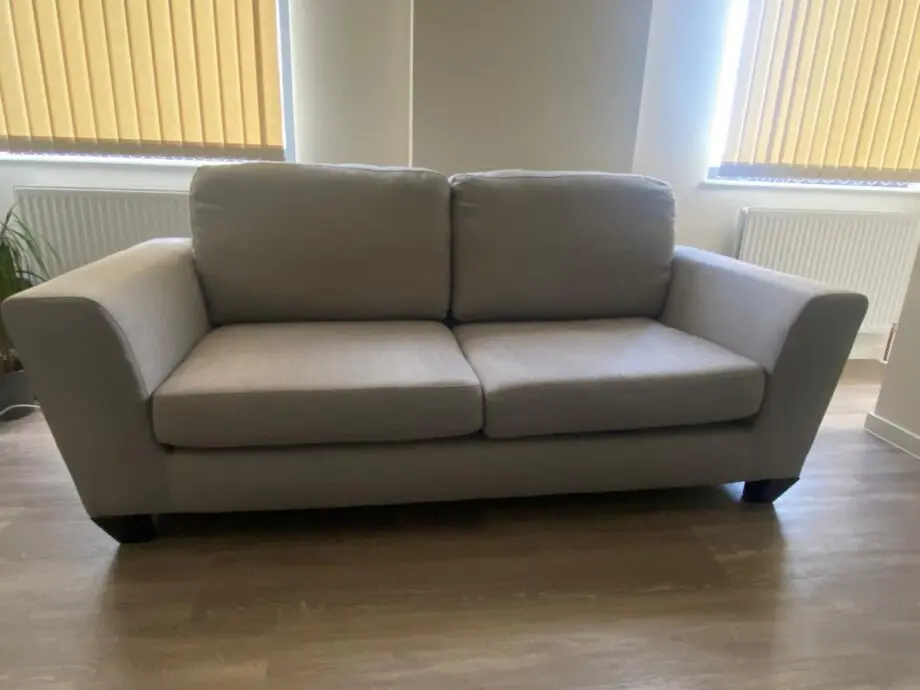 Furniture Village Grey 3 Seater Sofa
