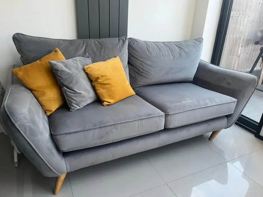Habitat Grey 3 Seater Sofa