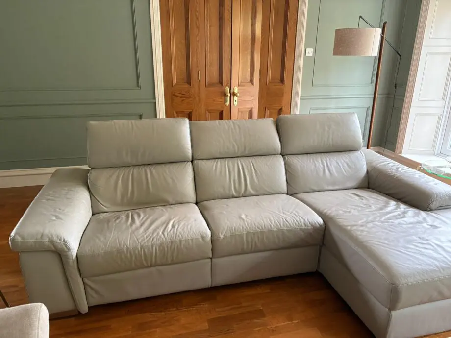 Natuzzi 3 seater sofa and armchair.