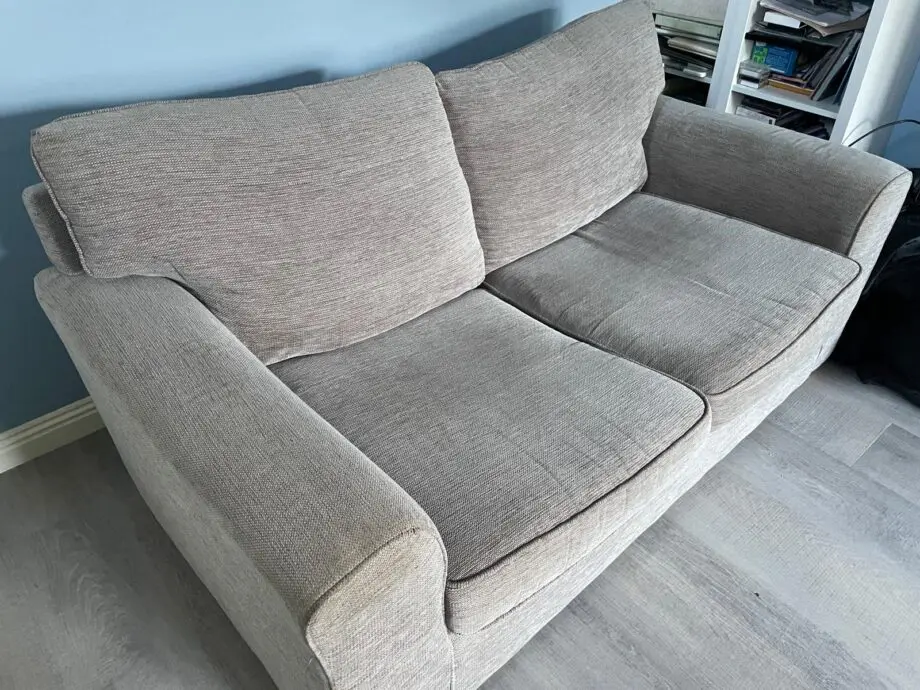 NEXT 3 piece suite - sofa, sofabed and storage footstool.