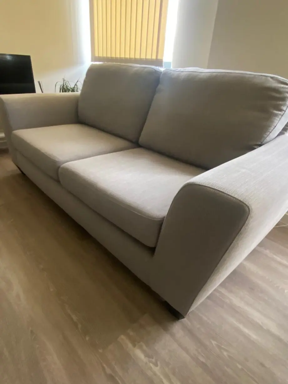 Furniture Village Grey 3 Seater Sofa