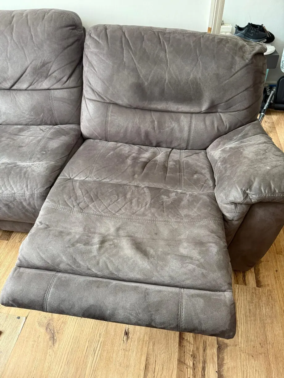 DFS GREY CORNER SOFA Recliner