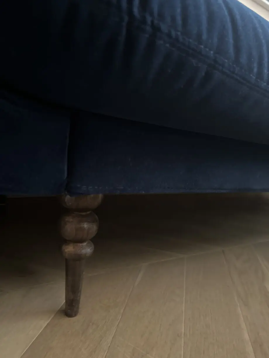 Swoon Freja 3-Seater Sofa – Easy Velvet Ink Blue