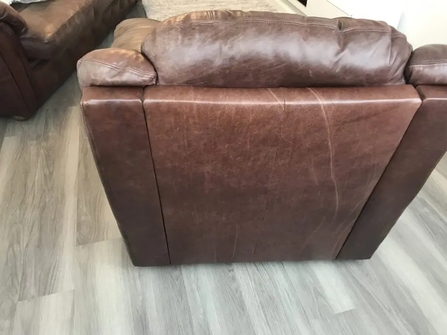 Saxon Ashford Leather 3 piece suite, Old English Brown, bought from Saxon in Bolton! !!!!!!!!!