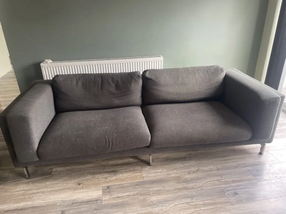Nockeby Ikea, Grey, 3 and 2 Seater Sofas