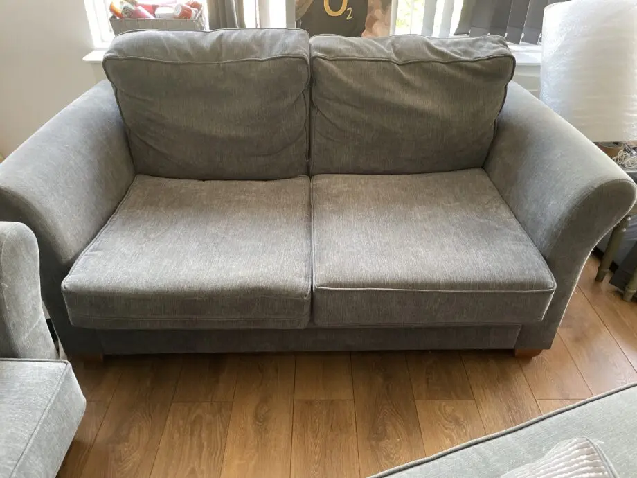 2 X matching grey sofas for sale (2-3 seaters)