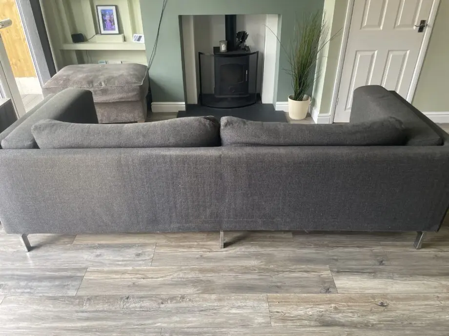 Nockeby Ikea, Grey, 3 and 2 Seater Sofas