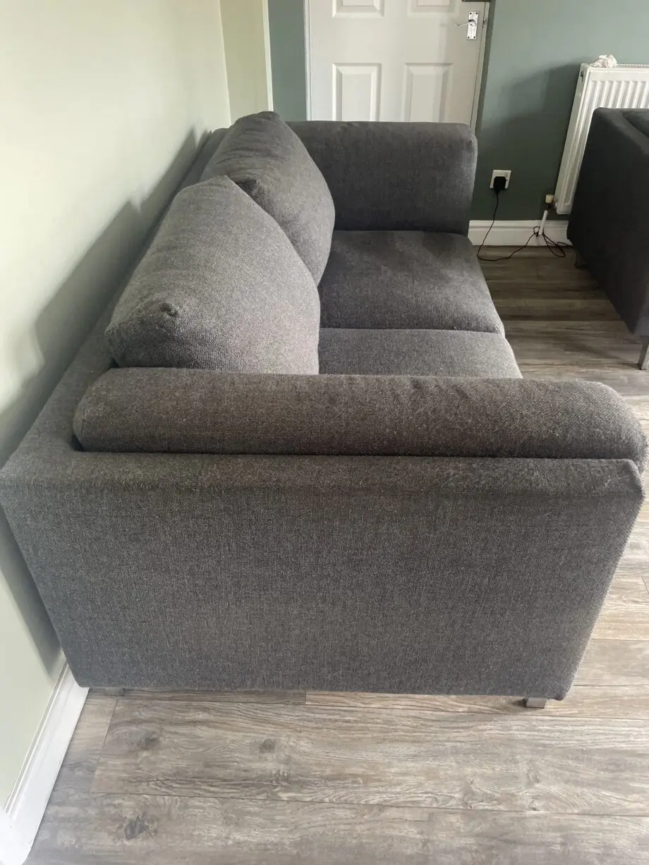 Nockeby Ikea, Grey, 3 and 2 Seater Sofas