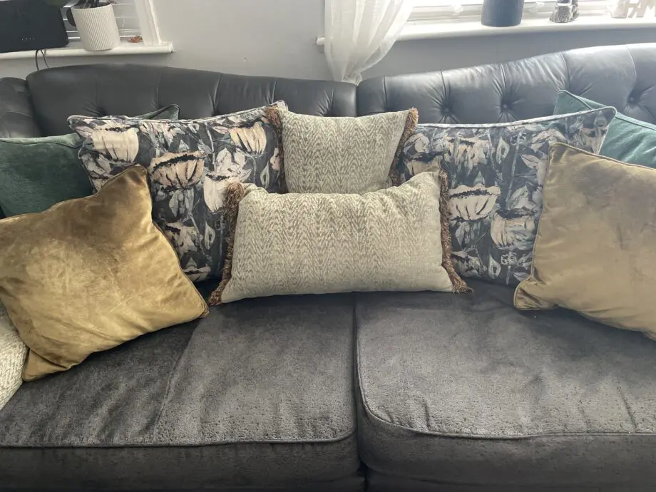 4 seater Persia & love chair from sofology