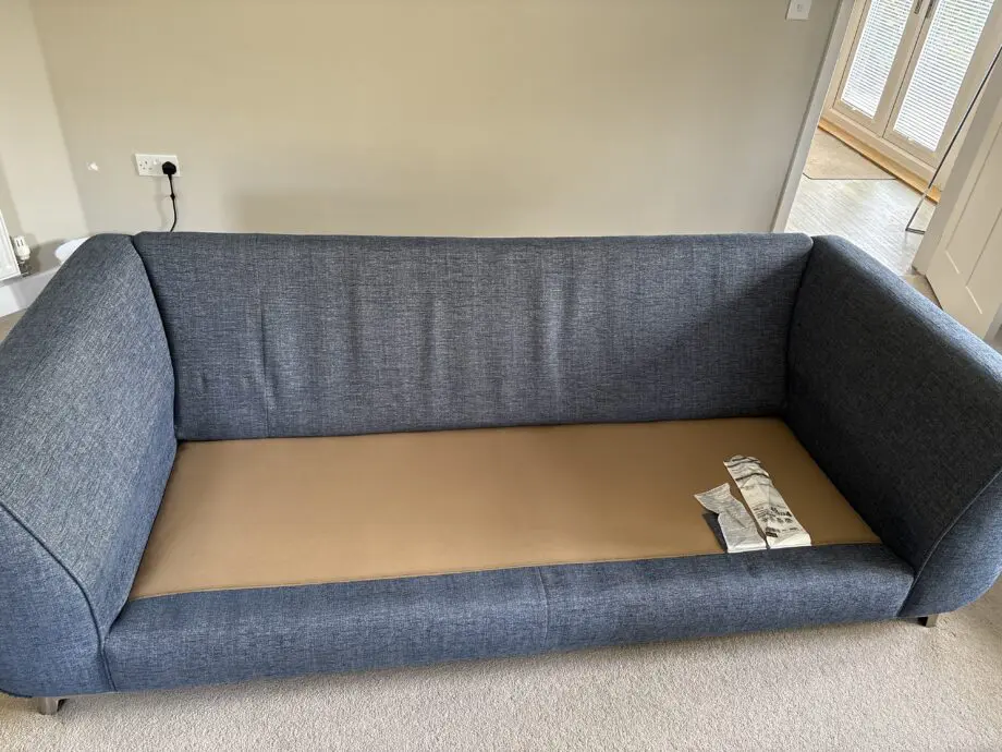 Barker & Stonehouse large blue sofa