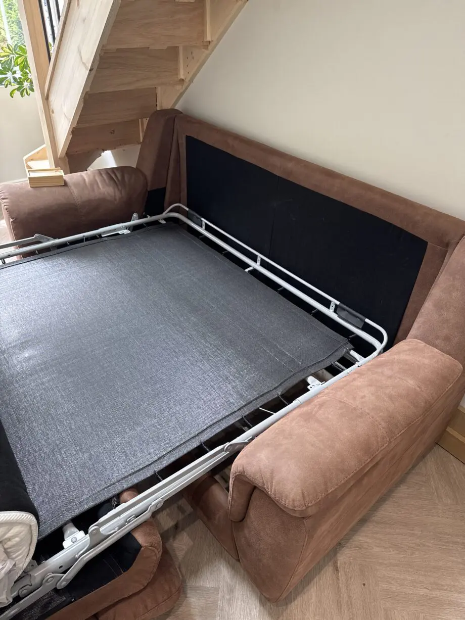 DFS Ronan 3 Seater Sofa Bed Tan