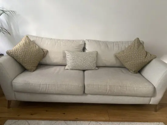 DFS Grey sofa