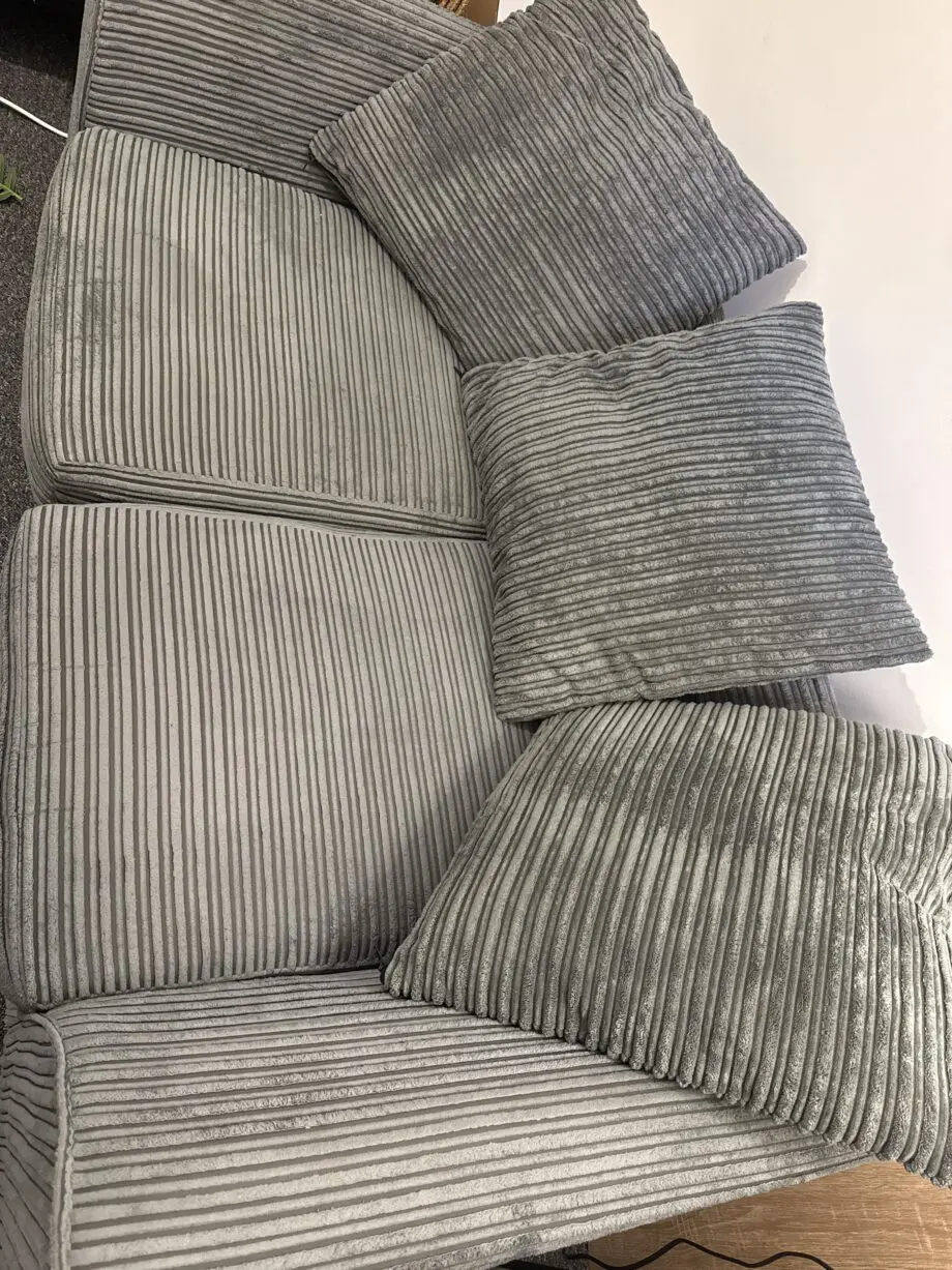 2 seater grey chair