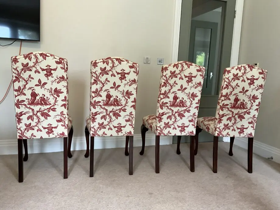 high back dining chairs