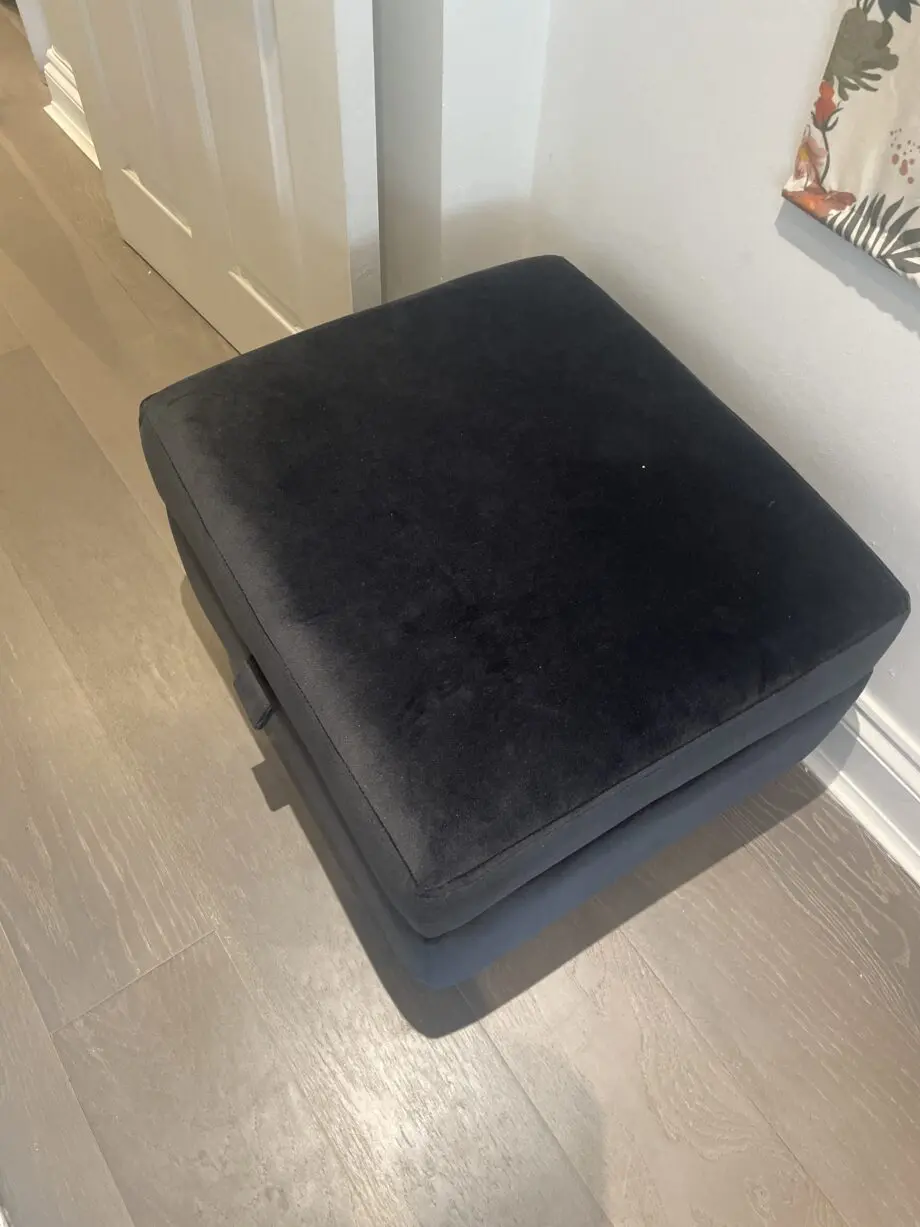 DFS dark grey sofa
