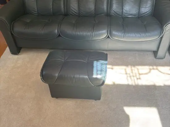 Stressless 3 seater reclining sofa