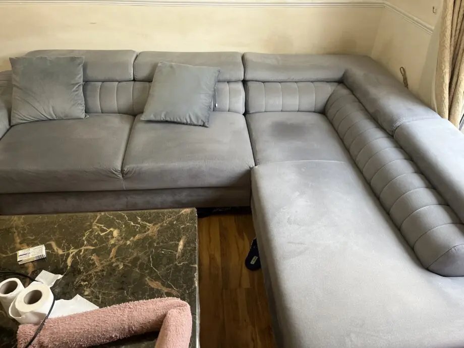 DFS GREY CORNER SOFA