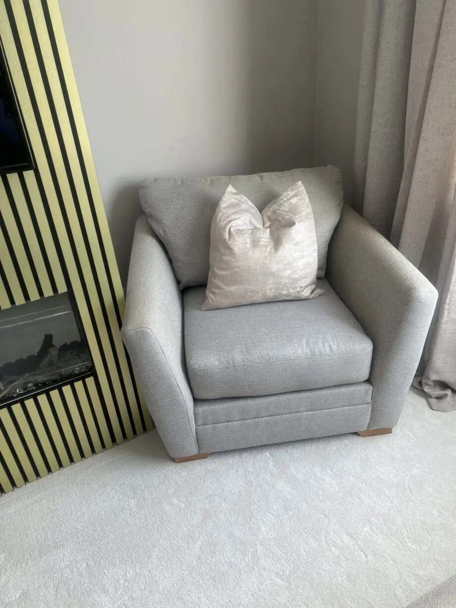 Dfs grey Ada corner sofa