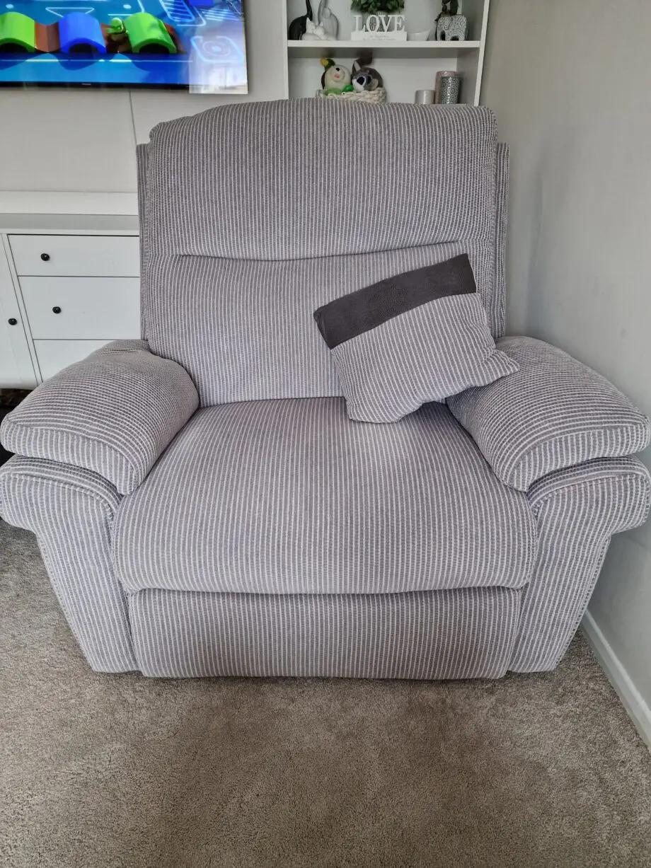 DFS Laz-Y-Boy Tamla Power Recliner Silver