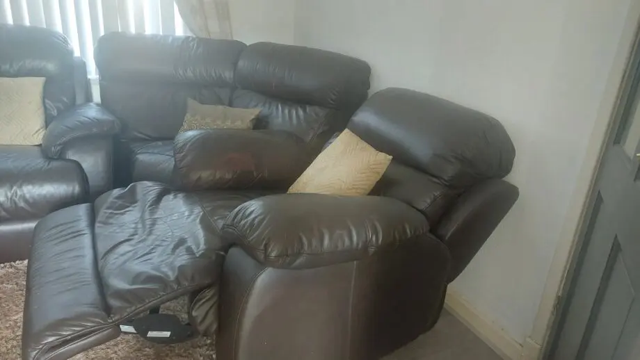 Recliner corner sofa 5 sitter